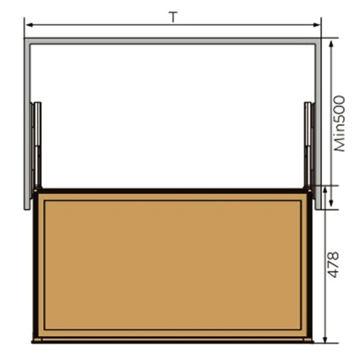 Giỏ đề đồ gấp Eurogold EUA22260 60cm