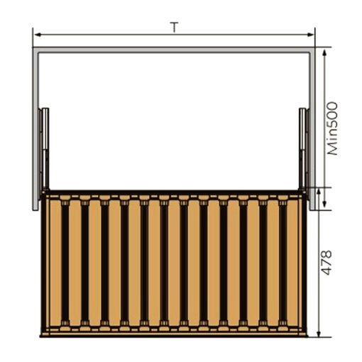 Giá vắt quần âu Eurogold EUA22460 60cm