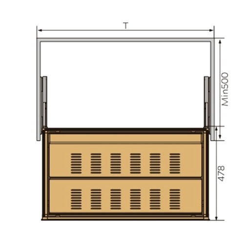 Kệ để giày Eurogold EUA22580 80cm