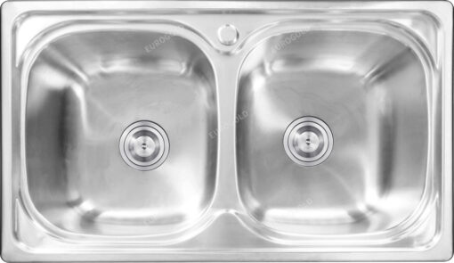 Chậu rửa inox 304 chống xước Eurogold EUD67848