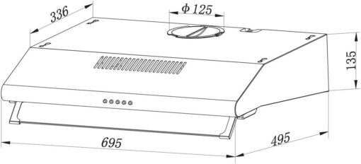 Máy hút mùi Eurogold EUH04170 70cm