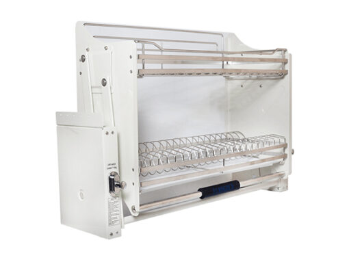 Giá nâng hạ bát đĩa Inox 201 Eurogold EUI160 56.5cm 12kg