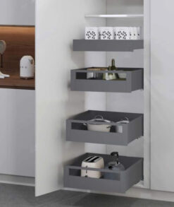 Tủ đồ khô hợp kim nhôm 4 tầng Eurogold EUM23460G 60cm 120kg