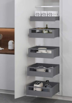 Tủ đồ khô hợp kim nhôm 5 tầng Eurogold EUM23560G 60cm 150kg