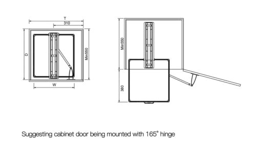 Tủ kho 5 tầng hợp kim nhôm Eurogold EUM5045 45cm 75kg