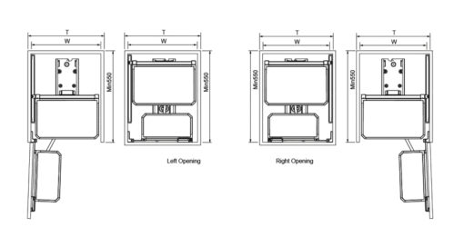Tủ kho 6 tầng Eurogold EUM6L450 45cm 48kg