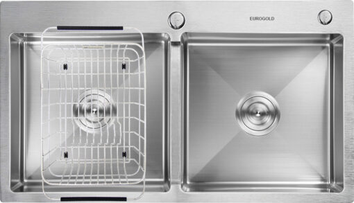 Chậu rửa inox 304 Eurogold EUS18248