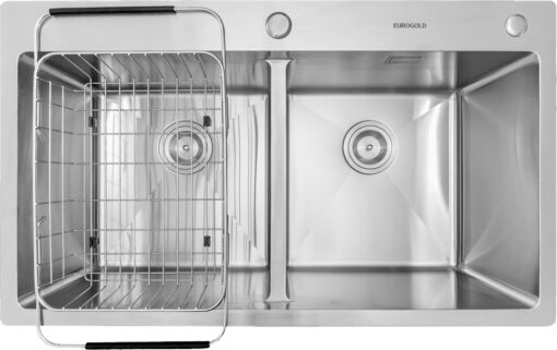 Chậu rửa inox 304 Eurogold EUS47848