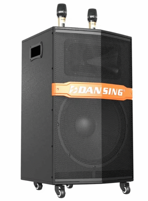 Loa kéo tay Paramax Dansing HK-396S 2 mic 2 loa 400W  31.4Kg