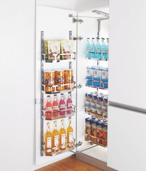 Tủ đồ khô 4 tầng thép mạ chrome Eurogold MC040445 45cm 50kg