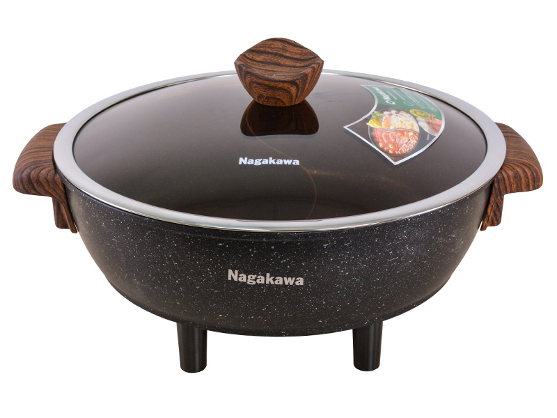 Lẩu điện 2 ngăn đa năng Nagakawa NAG1906 6 lít 1500W