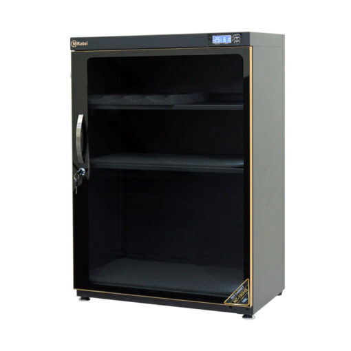 Tủ chống ẩm Nikatei NC-180HS viền nhôm mạ vàng 180 lít