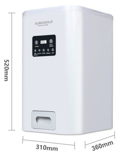 Thùng gạo thông minh chân không Eurogold S400N 31cm 10kg