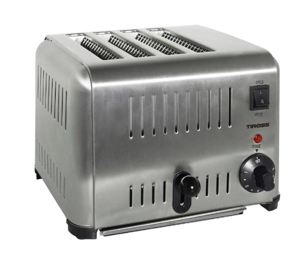Máy nướng bánh mì 4 ngăn Tiross TS9666 1.800W