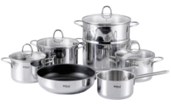 Bộ nồi inox 7 món Chef's Wilford WF7Plus