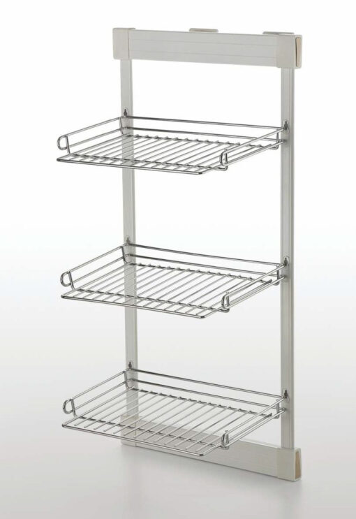 Kệ để đồ gấp 3 tầng Eurogold thép phủ nano 34cm EVA1000