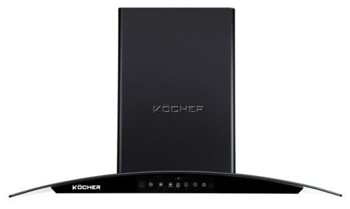 Máy hút mùi áp tường màu đen 70cm Kocher K-226V