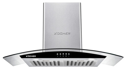 Máy hút mùi áp tường màu bạc 70cm Kocher K-8070I