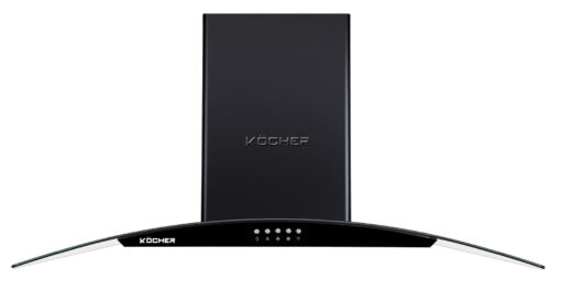 Máy hút mùi áp tường màu đen 90cm Kocher K-8872V