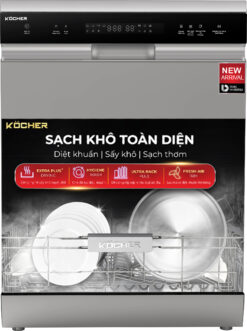 Máy rửa bát 17 bộ Kocher KDEU-X15S
