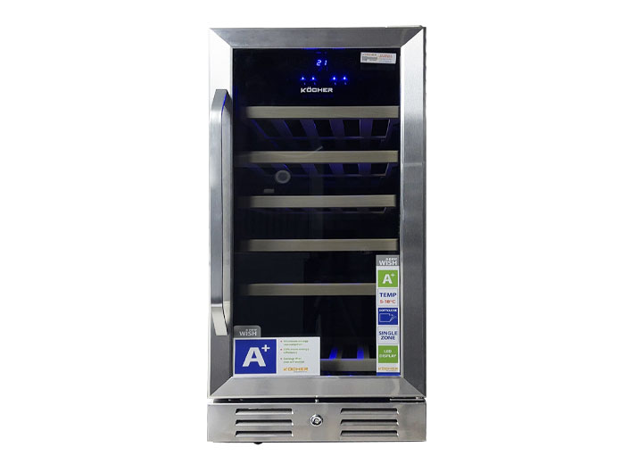 Tủ bảo quản rượu 31 chai 90 lít Kocher KWEU-1131B