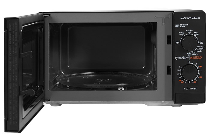 Lò vi sóng có nướng 21 lít Sharp R-G211TV-BK