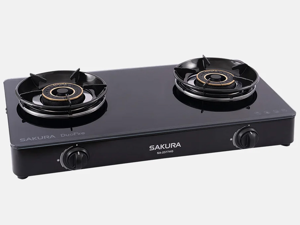 Bếp gas 2 vùng nấu Sakura SA-2377HG