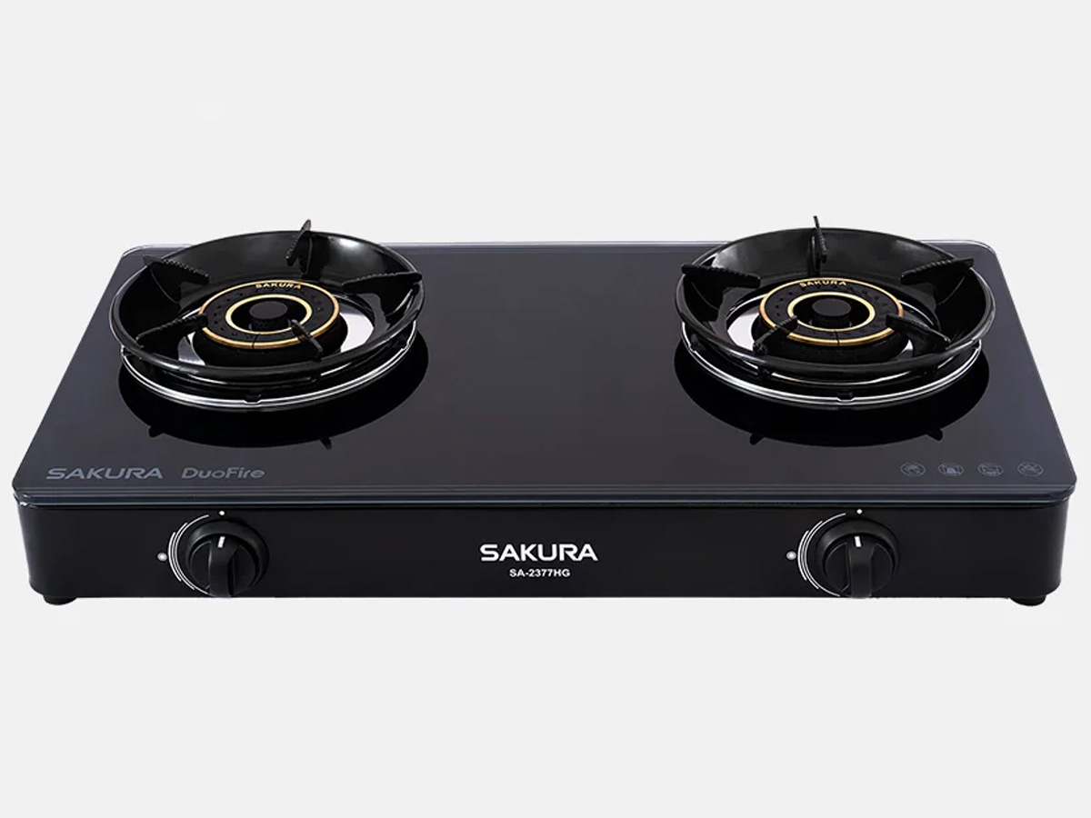 Bếp gas 2 vùng nấu Sakura SA-2377HG
