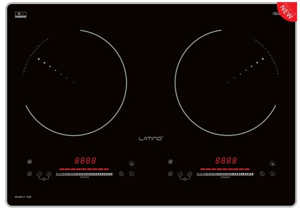 Bếp từ 2 vùng nấu LT 600I 4400 W