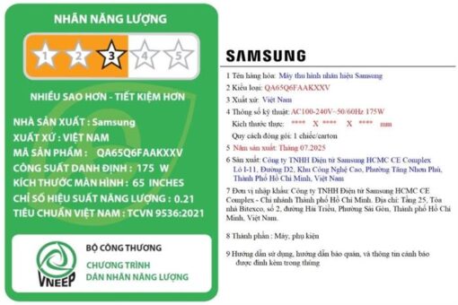 Smart Tivi QLED Samsung 4K 65 inch QA65Q6FA [ 65Q6F ]