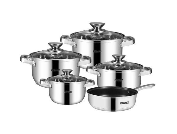 Bộ nồi inox 5 món Blanc BA512