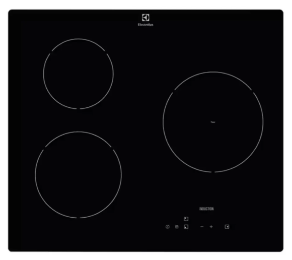 Bếp từ 3 vùng nấu Electrolux E6203IOK 5800W