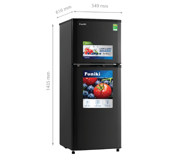 Tủ lạnh Funiki Inverter HR-T8209TDG 209 lít