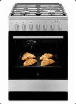 Bếp gas kết hợp lò nướng Electrolux LKM620000X 54 lít