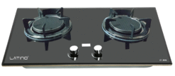 Bếp gas âm hồng ngoại 2 vùng nấu Latino LT-389A