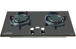 Bếp gas âm hồng ngoại 2 vùng nấu Latino LT-389A