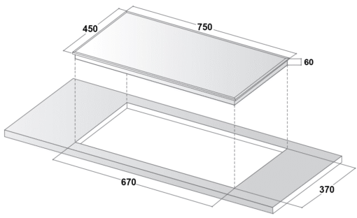 Bếp từ 2 vùng nấu Latino LT-688I