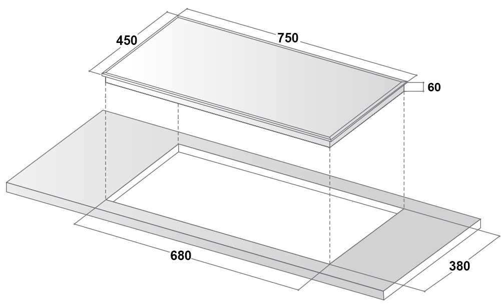 Bếp từ 2 vùng nấu Latino LT-706ID