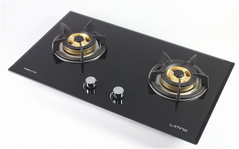 Bếp gas âm 2 vùng nấu Latino LT-722