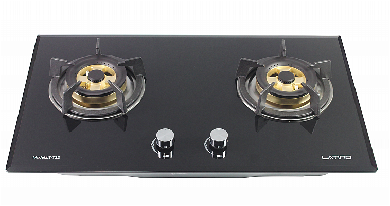 Bếp gas âm 2 vùng nấu Latino LT-722
