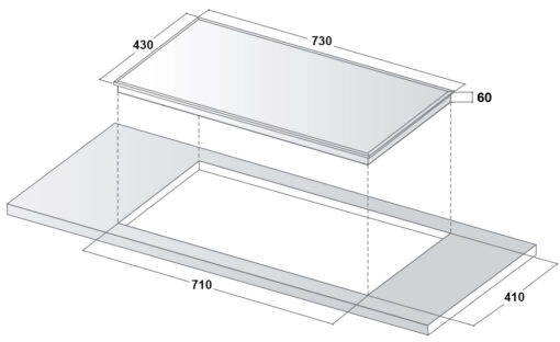 Bếp từ 2 vùng nấu Latino LT-GER303CBU