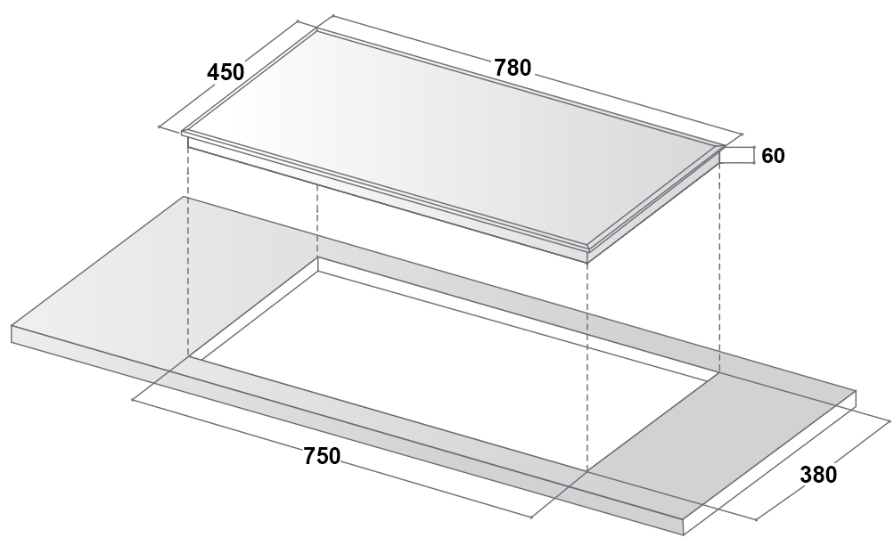 Bếp từ 3 vùng nấu Latino LT-ML203GET