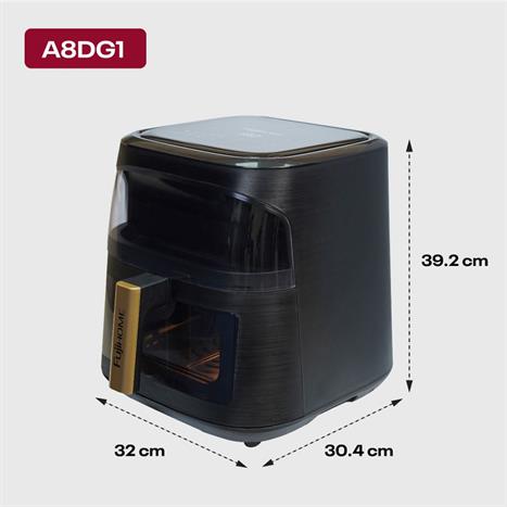 Nồi chiên không dầu 8 lít FUJIHOME A8DG1NEW