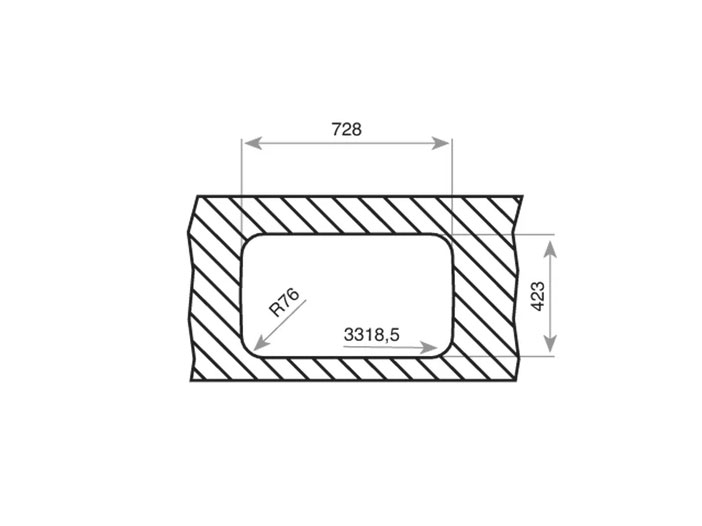 Chậu rửa inox lắp âm Teka BE 74.43-20 C/REB