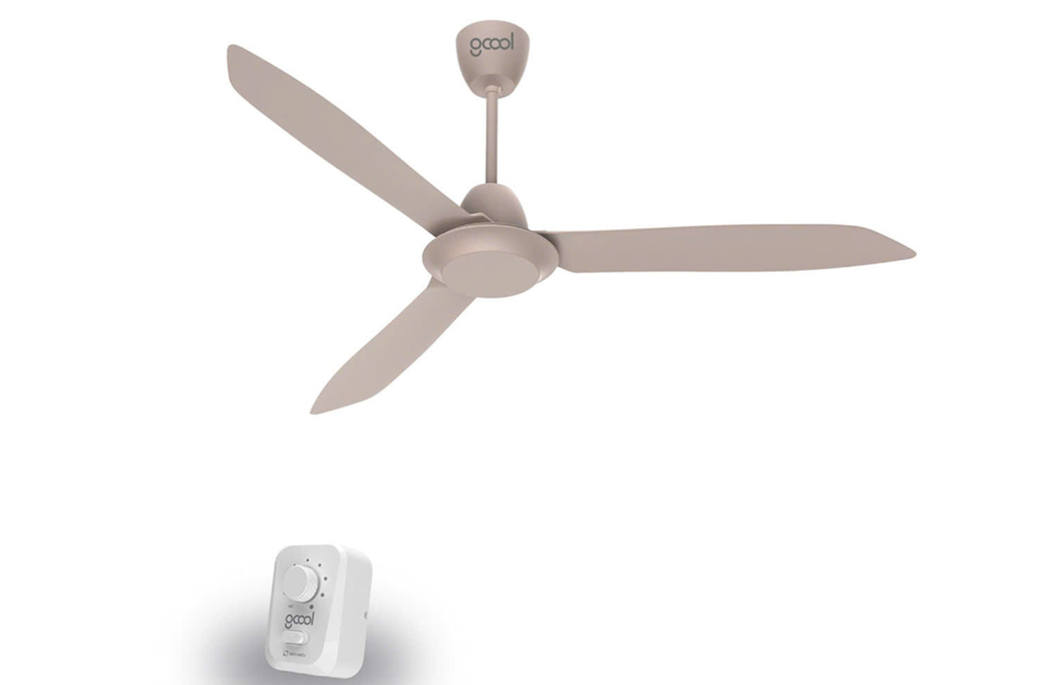 Quạt trần Gcool Copter 03i nâu