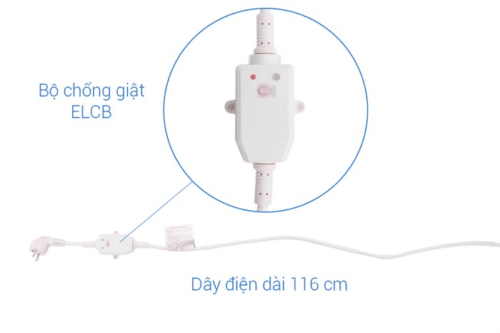 Bình nóng lạnh Electrolux 30 lít 2500W EWS302DX-DWM