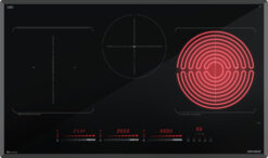 Bếp từ kết hợp hồng ngoại 3 vùng nấu GrandX GX E738Lux 5600W