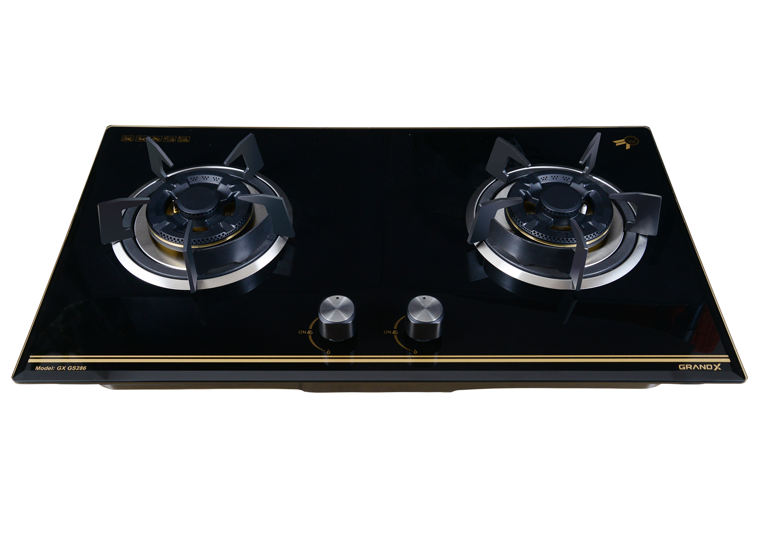 Bếp gas 2 vùng nấu GrandX GX GS286