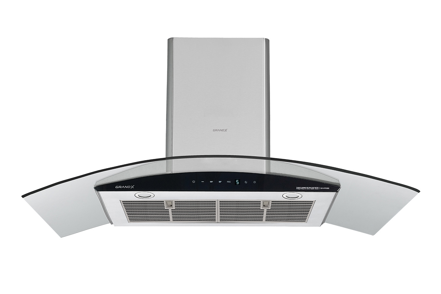 Máy hút mùi kính cong GrandX GX H70C62(GX H70C62S) 70cm