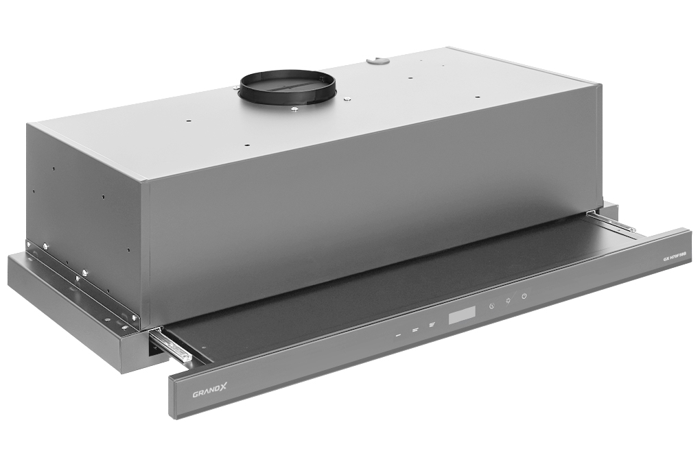Máy hút mùi âm tủ màu xám 70cm GrandX GX H70F58G